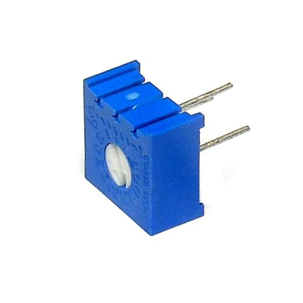 50 Ohm Single Turn Trimpot 3386P-1-500 - Click Image to Close